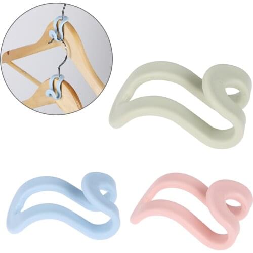5/15PCS Creative Mini Clothes Hanger Home Easy Antislip Hook Closet Organizer Storage Rack Holder Hook Household Accessories