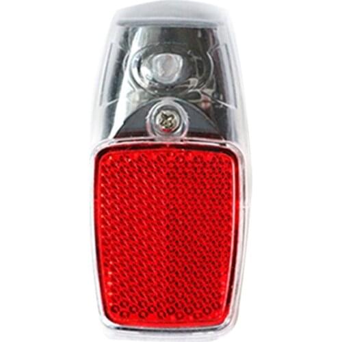 Fender LED Bike Light Mudguard Red Rear Light Road Bike Running Lights Cycling Taillight Rear Bicycle Lamp Fietswiel Verlichting