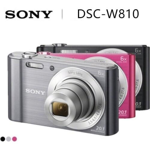 SONY DSC-W810 Digital Still Camera Cyber-shot Stylish Compact 20.1MP Sony W810 Digital Camera Brand new original