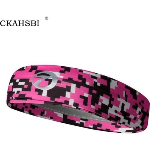 CKAHSBI Equipment Sports Riding Fitness Moisture Absorbent Non-Slip Headband Hair Band Perfect Multi-function Athletic Sweatband
