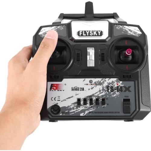 Flysky FS-i4X 2.4G 4CH Radio RC Transmitter With FS-A6 Receiver For RC Helicopter Airplane Remote Control