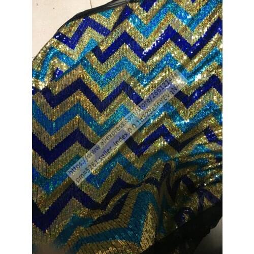 Nice looking sequins embroidered lace fabric BZL-1143 super quality tulle mesh lace with sequins for party dress