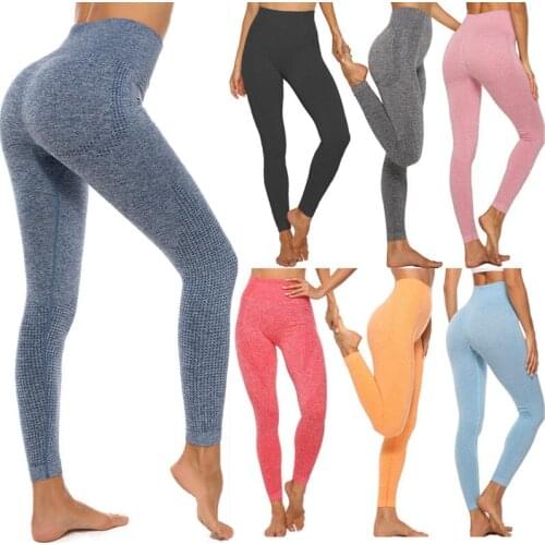High Waist Leggings Push Up Leggins Sport Women Fitness Running Yoga Pants Energy Elastic Seamless Trousers Gym Girl Tights