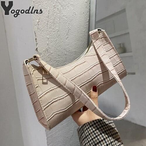 Fashion Exquisite Shopping Bag Retro Casual Women Totes Shoulder Bags Female PU Leather Solid Color Clutch Handbag for Women sac