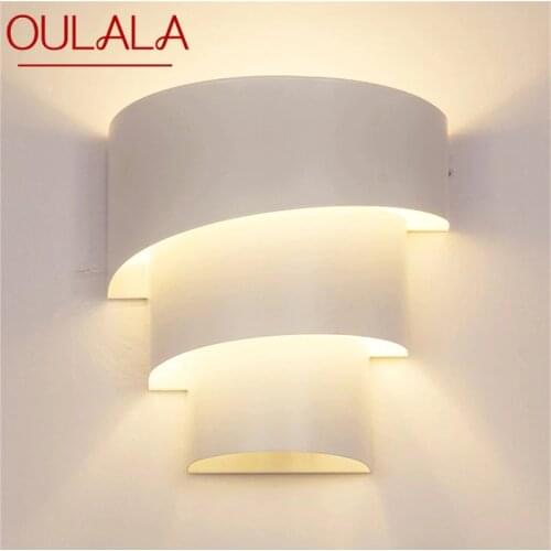OULALA Wall Lamps LED Modern Nordic Simple Indoor Sconces Lights For Home Living Room