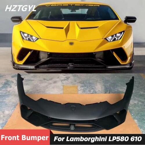 Unpainted FRP Front Bumper For Lamborghini Huracan LP580 LP610 Facelift LP640 Racing Style 2016 Up