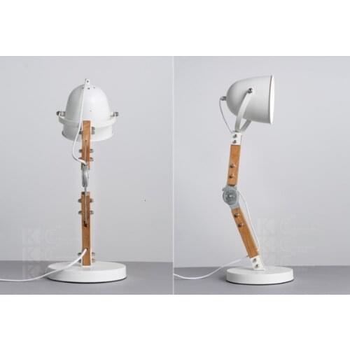 Nordic Modern Wooden Table Lamp Fashion Table Lamp Living Room Bedroom Study Decorative abajur para quarto