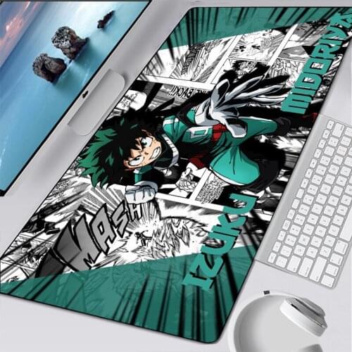 New My Hero Academia Anime Gaming Large Mouse Pad Carpet Rug Gamer Computer Mousepad laptop Mause Pad Keyboard Desk Mat Gift