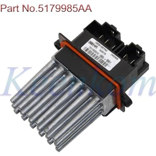 New Connector Blower Motor Resistor Control Module 5179985AA F011500010 For Chrysler 300 Dodge Nitro Grand Jeep Liberty 3.7L