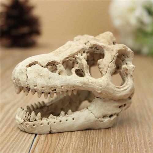 Resin Aquarium/Terrarium Decoration Crocodile Skull For Fish Tank Resin Ornament