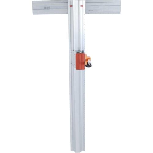 Glass T Cutter 60cm Glass Tile Speed Rapid Cutting 3-12mm Thickness Aluminum Alloy Push Glass Cutter Tool