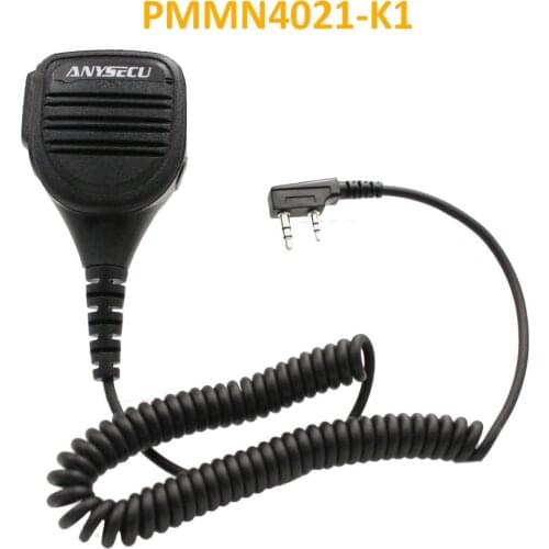 Waterproof Mic-PMMN4021-K1 Speaker Mic Microphone for Baofeng Puxing Quansheng Two Way Radio TH-UV8000D UV-5R BF-888S UV-5R etc