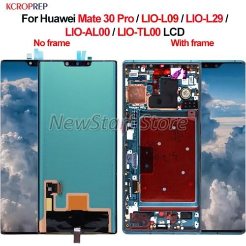 For Huawei Mate 30 Pro LCD Display Touch Screen Digitizer Assembly For Huawei Mate30 Pro LIO-L09 LIO-L29 LIO-AL00 LIO-TL00 lcd