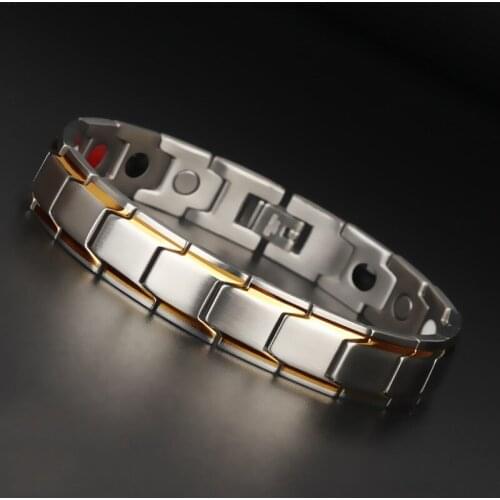 1pc Body Slimming Weight Loss Anti-Fatigue Healing Bracelet Hematite Beads Stretch Bracelet Magnetic Therapy Bead Slim