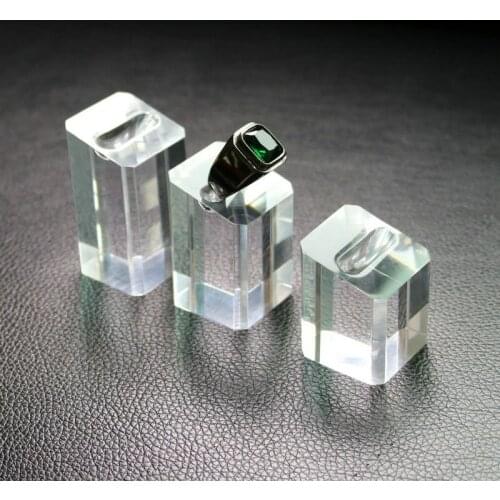 3Pcs Acrylic Ring Display Stand 3 Size / Set Transparent Jewelry Display Free Shipping P-074