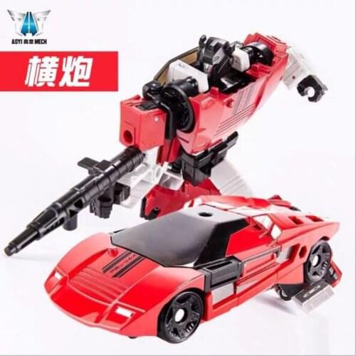 AOYI Transformation Toys Action Figures G1 Siege Series SS38 H6002-9B Interstellar Cannon Sports Car Robot Toys For Boys Gift