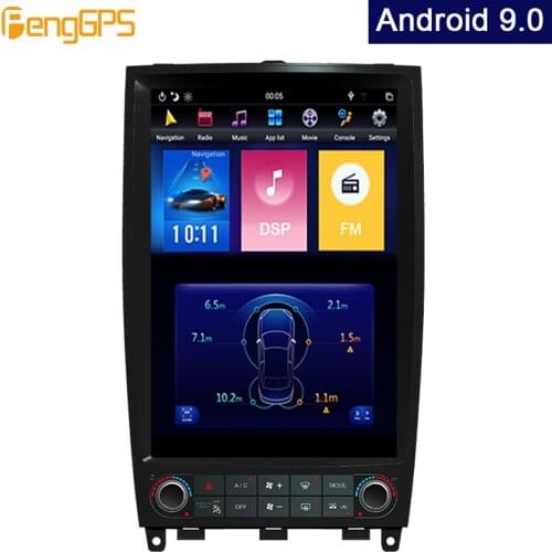 4G+64G Android 9.0 Car GPS Navigation DVD Player for Infiniti QX50 2015-2017 Tesla Style 12.1 Inch Multimedia stereo Headunit