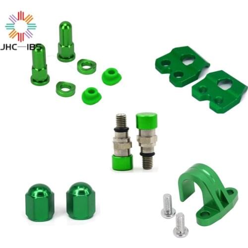 Motorcycle CNC Holder Spacer Gasket Bolts Screw Brake Line Hose Cable Clamp For Kawasaki KX250F KX450F KX 250F 450F 2006-2018