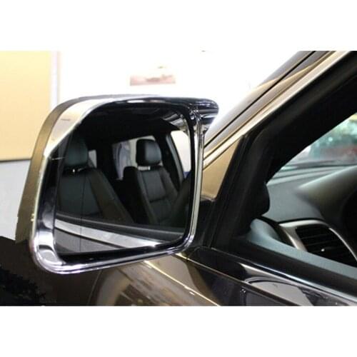 For Jeep Grand Cherokee 11-16 2Pc/Set ABS Exterior Car Styling Rearview Mirror Cover Rain Shield Decorative Frame Sticker