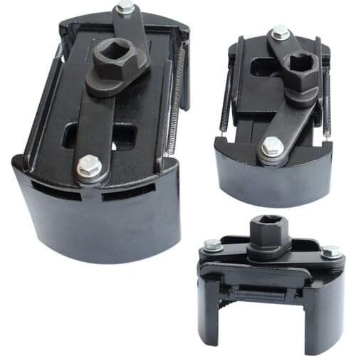 Two-Jaws Oil Filter Wrench Fuel Filter Remover 60mm-80mm Adjustable Removal Tool for Cars Trucks Repair Tools