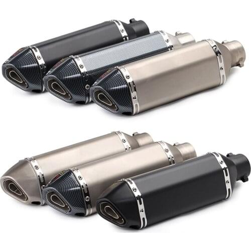 Exhaust Motorcycle Muffler DB Killer 51MM 61MM Escape Moto For honda cb500 yamaha dt 50 honda cb650r yamaha vino yamaha r2007