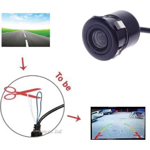 HD Waterproof Car Rear View Camera Front Camera Front View Side Convert to each other Reversing Backup Camera Parking assist