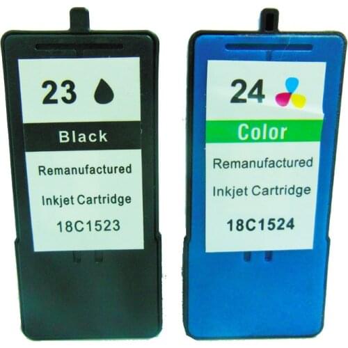 Vilaxh For Lexmark 23 24 Ink Cartridge For Lexmark Z1420 X4550 X3550 Z1410 X3530 X4530 Printer
