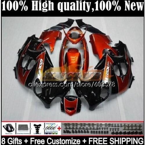Body For SUZUKI KATANA GSXF 750 600 GSX600F 2CL.59 GSXF750 98 99 00 01 02 GSXF600 1998 1999 2000 2001 2002 Fairing Hot orange