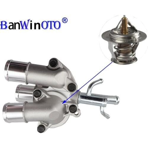 Aluminum Thermostat Assembly Housing Cover for Hyundai Accent with Thermostat Inside 2562026870 2562026120 25620-26120