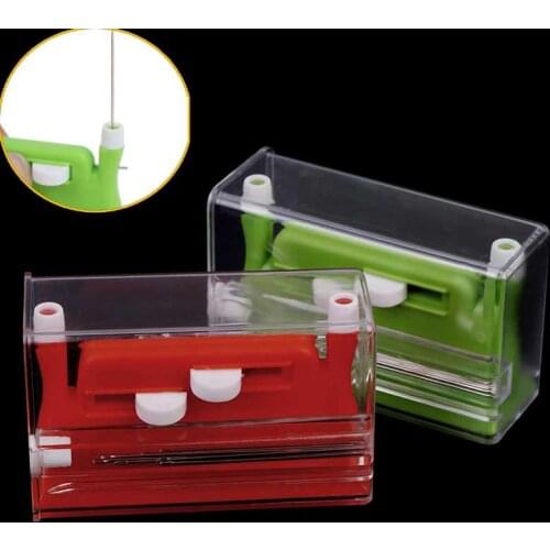 Multi-function Automatic Needle Threader with Knife Thread Cutter DIY Cutting Knife Line Sewing Tools Accessories