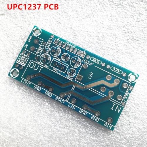 UPC1237 c1237 7812 Speaker protection board DIY PCB 1 Relay 2 channels for amplifier Horn protection board
