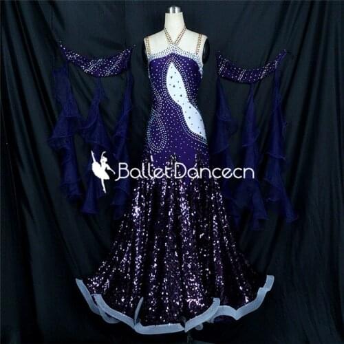Ballroom Dance Competition Dresses Women/Ballroom Dresses/Ballroom Waltz Dresses/Ballroom Dancing/Waltz Dress