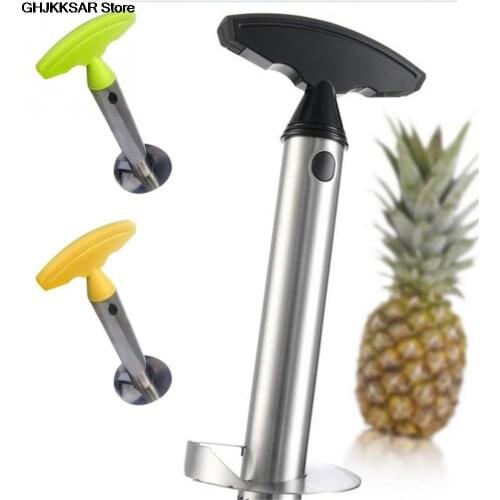 Portable Pineapple Peeler Cutter Slicer Corer Peel Core Tools Fruit Vegetable Knife Gadget Kitchen Accessories