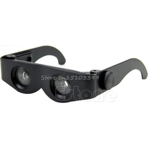 Portable Glasses Style Magnifier Binoculars Telescope For Fishing Hiking Concert Drop Ship