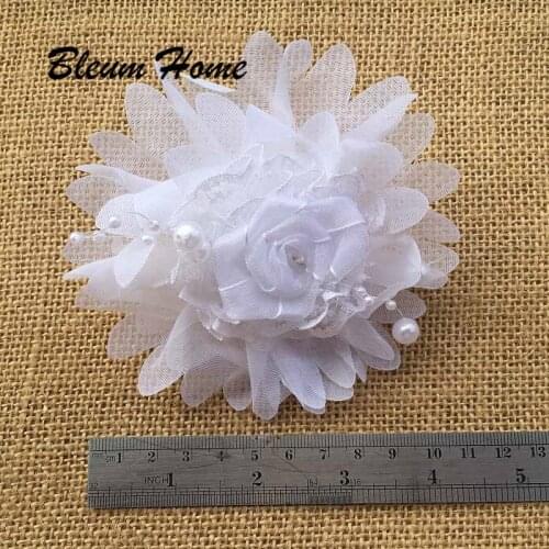 2pcs/lot Female student opening school gift New Headbands for Girls white flower Hair Holder Hairbands Band Headwear Accessories