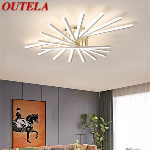 OUTELA Nordic Ceiling Lights Contemporary Creative Lamps LED Home Fixtures For Living Dinning Room