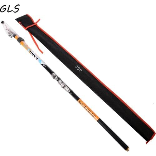 2.7m 3.6M 4.5M 5.4M 3.0M 6.3M Spinning Fishing Rod M Power Telescopic Rock Fishing Rod Portable Rod Surf Spinning Rod