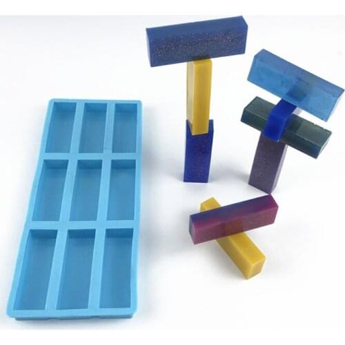 Building Blocks Epoxy Resin Mold Game Toys Brick Silicone Mould DIY Crafts Jewelry Casting Mold