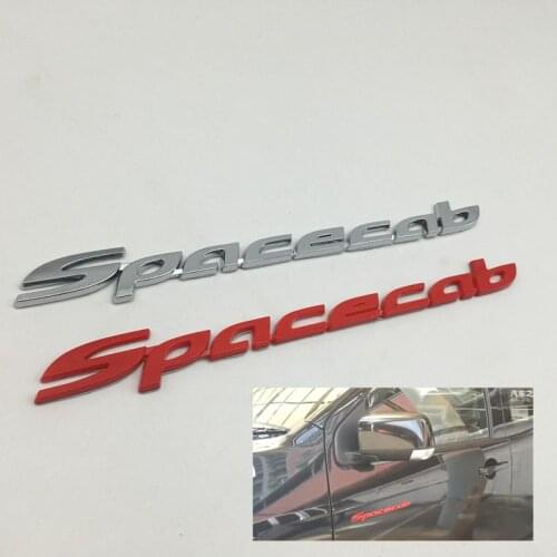 Universal Car Sticker Spacecab Side Door Emblem Decal Badge Logo For Isuzu D-Max Dmax 2002-2019