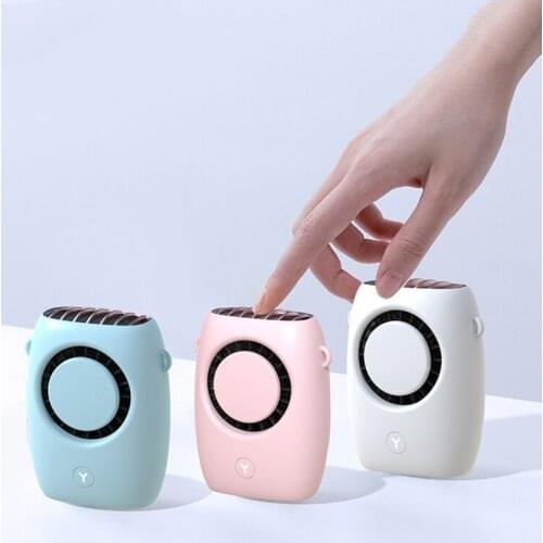 1Pcs Mini Fan Desktop Air Cooling Fan Adjustable Wind Speed Portable Handheld Pocket USB Electric Plastic Fan