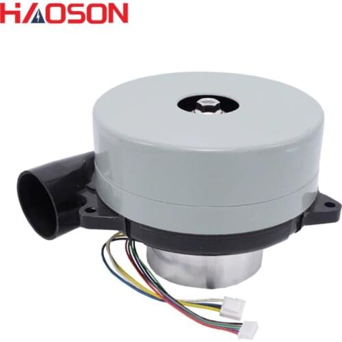 140120 DC24V High air volume blower, low noise aluminium motor DC brushless centrifugal fan, air blower WS140120-24-130-S200
