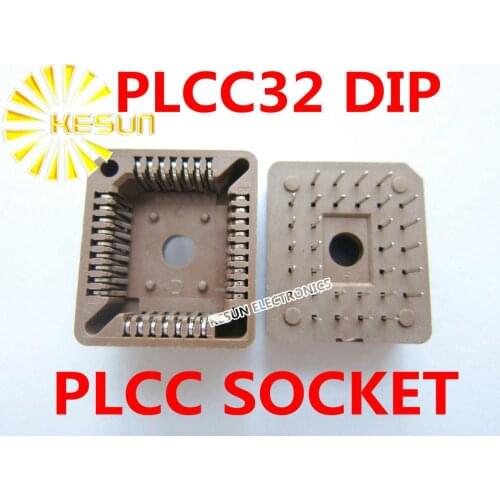 58PCS PLCC32 PLCC 32pins DIP type IC Socket