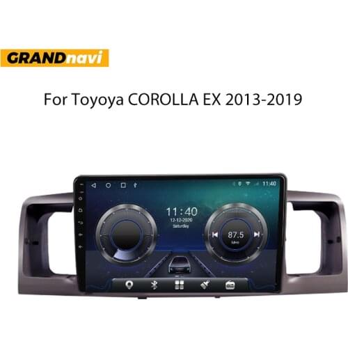 AKAMATE Car Multimedia Player 2 Din Car Radio For TOYOTA COROLLA EX 2013-2019 CarPlay Auto Radio Bluetooth Navigation