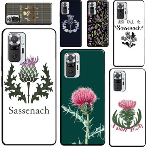 Outlander thistle Sassenach For Xiaomi Redmi Note 9 Pro 8 9S 8T Note 10 Pro Phone Case For Redmi 9T 9A 9C 7A 8A Cover