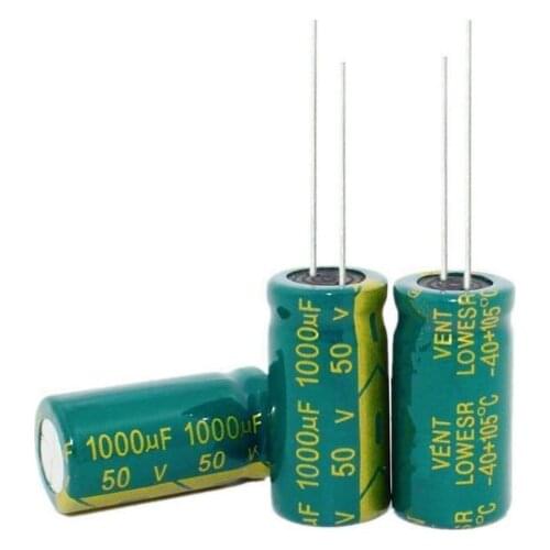 50V1000UF Electrolytic Capacitor 1000uf 50v 13x20mm ( High Frequency )