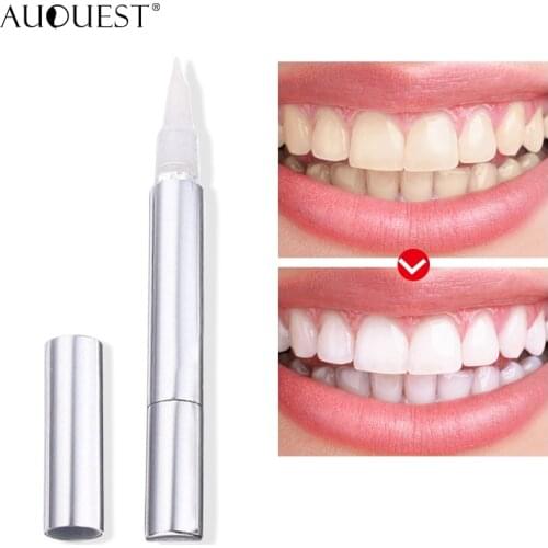 AuQuest Teeth Whitening Gel Pen Remove Stain Oral Fresh Perfect Smile Dental Bleaching Teeth Care