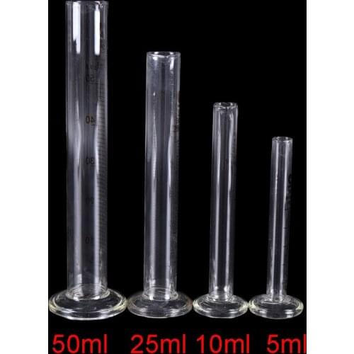 5ML Chemistry Laboratory Measure Glass Measuring Cylinder 5ml Graduated