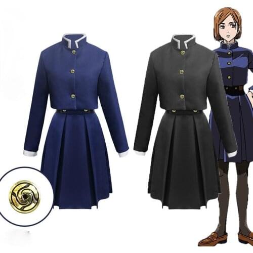 Jujutsu Kaisen Kugisaki Nobara Cosplay Costume Dress Uniform Halloween Costume Suit