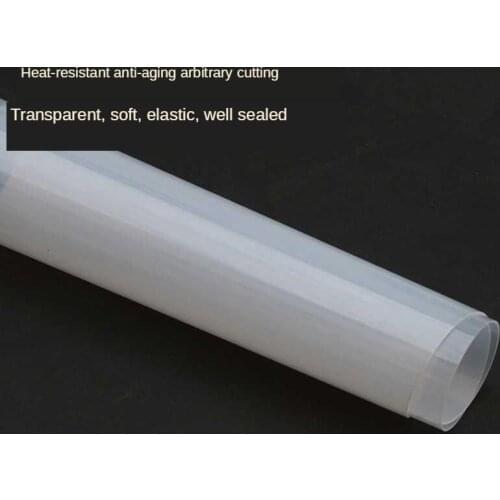 Silicone Rubber Sheet Film1.0mm thickness 600*1000mm width thin board semi Transparent Rubber Sheet/Mat/Cushion