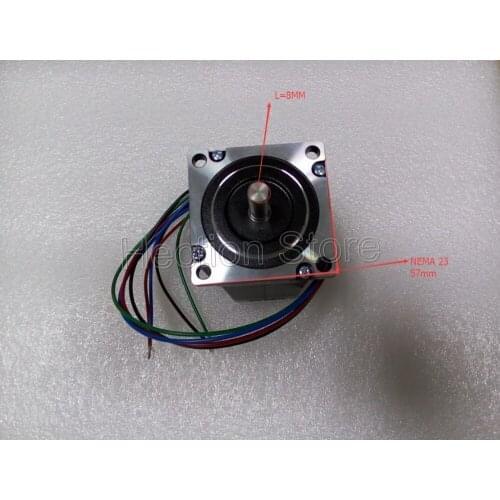 New product Wholesale 3 pcs a lot Hection 57HS22-A stepper motor nema 23 out 2.2NM (312OZ) 4 wire save costs cnc stepper system